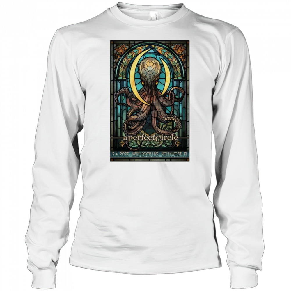 A Perfect Circle Hard Rock Live Hollywood Florida May 6 2025 Concert t-shirt Long Sleeved