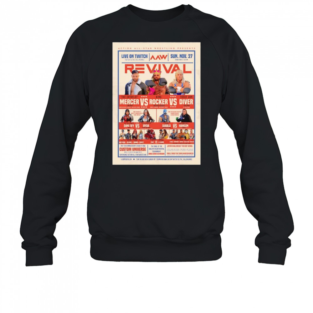 AAW Revival poster shirt Sweatshirt