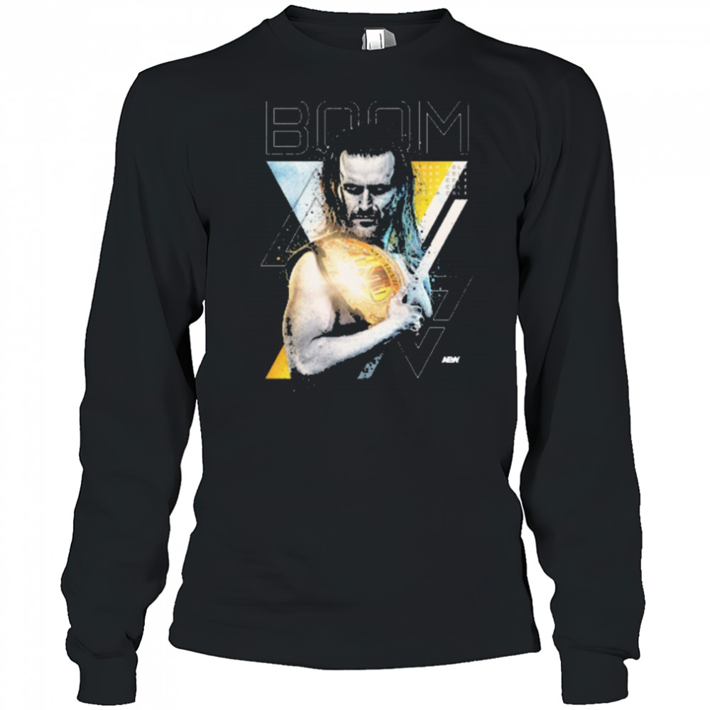 Adam Cole BOOM AEW 2025 Graphic t-shirt Long Sleeved