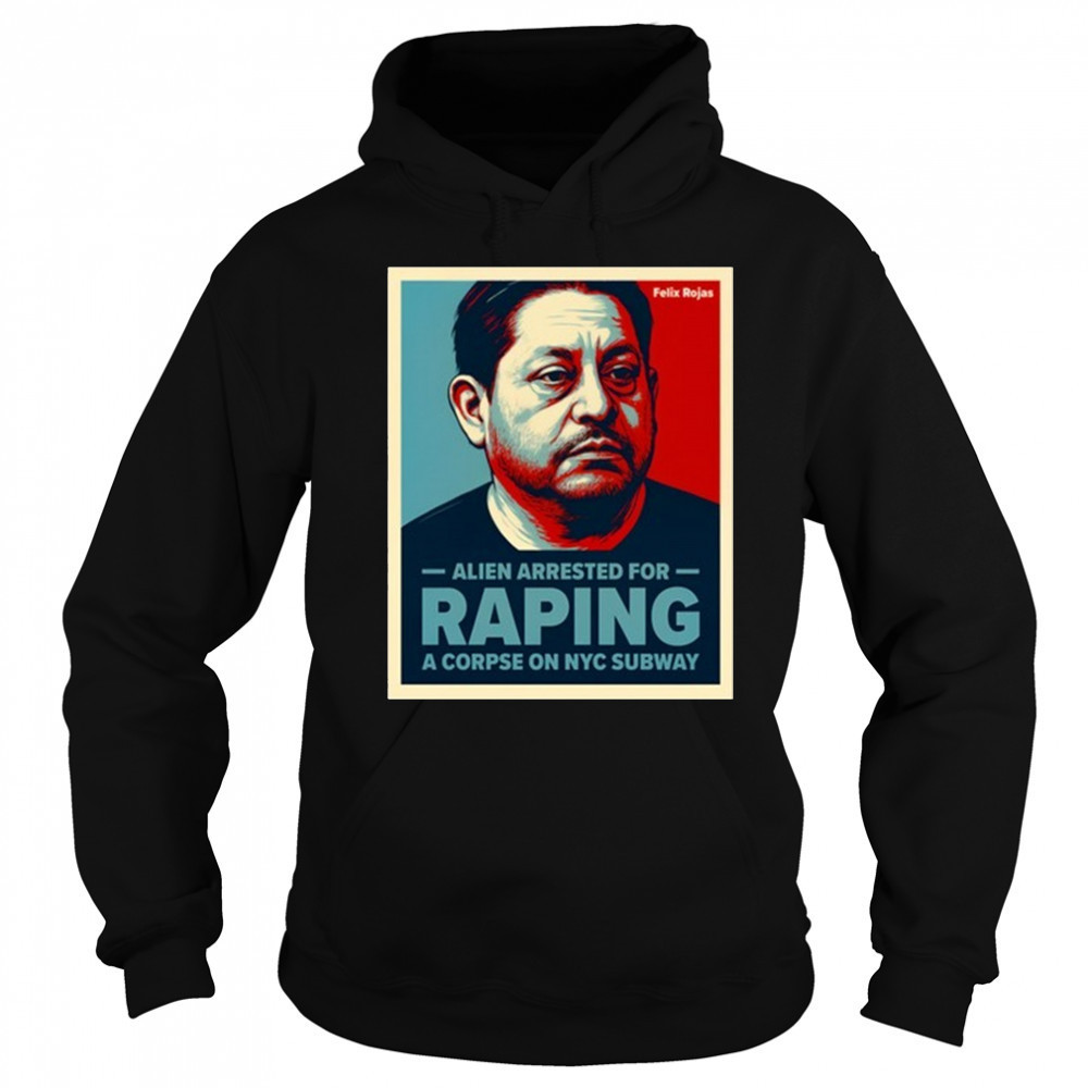 Alien Arrested For Raping A Corpse On Nyc Subway Retro Portrait t-shirt Sweatshirt
