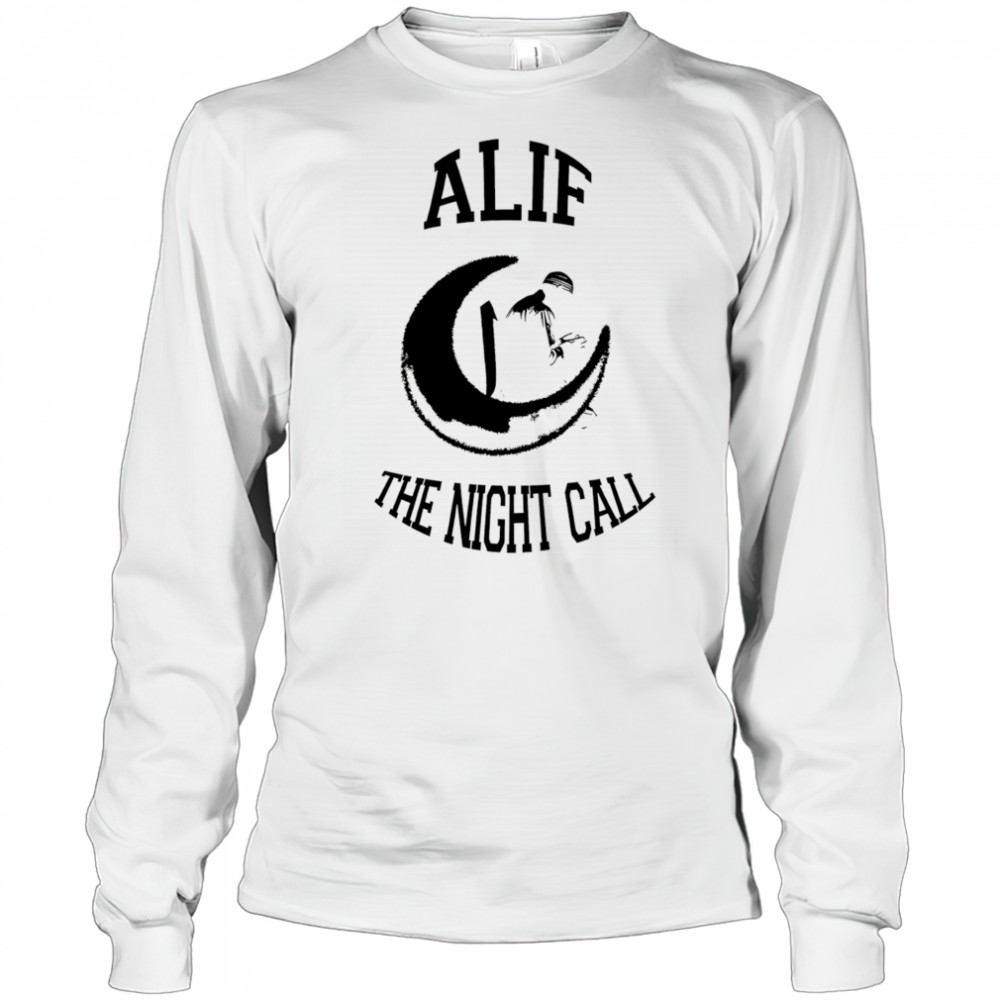 Alif the night call shirt Long Sleeved