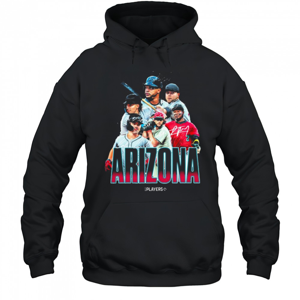 Arizona Diamondbacks MLB Baseball Players Signatures Series 2025 t-shirt Hoodie