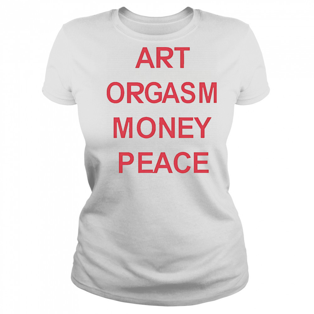 Art Orgasm Money Peace shirt Women's T-shirt