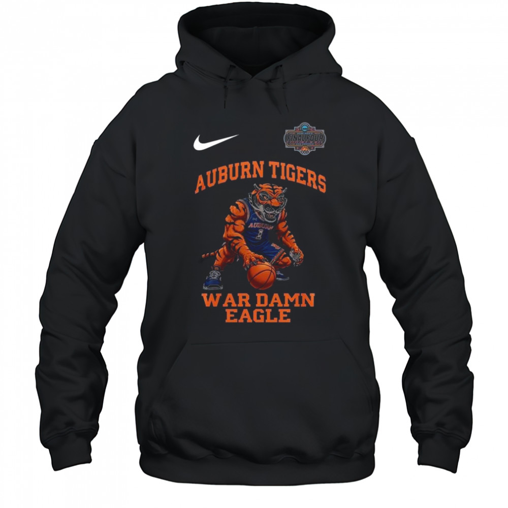 Auburn Tigers War Damn Eagle Mascot Men’s College Basketball Champions 2025 Shirt Hoodie