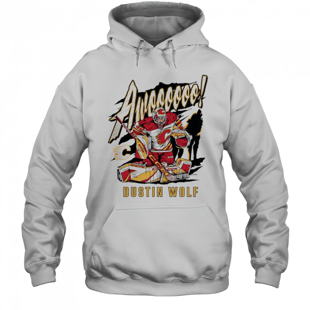 Awooo Dustin Wolf Calder Trophy shirt Hoodie