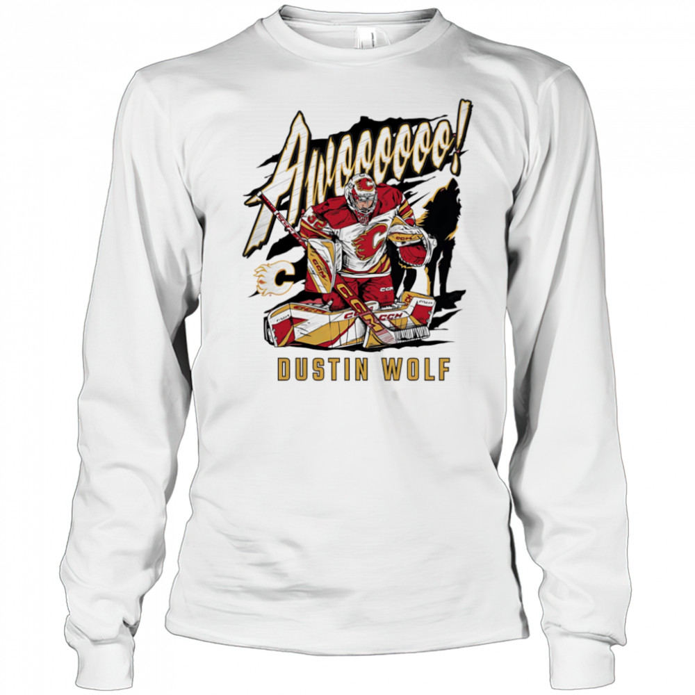Awooo Dustin Wolf Calder Trophy shirt Long Sleeved