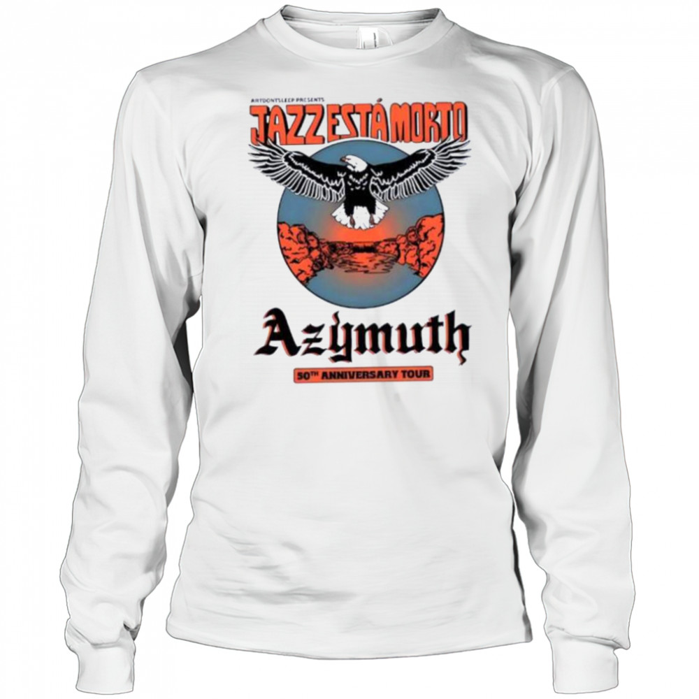 Azymuth Band 50th Anniversary Tour 2025 shirt Long Sleeved