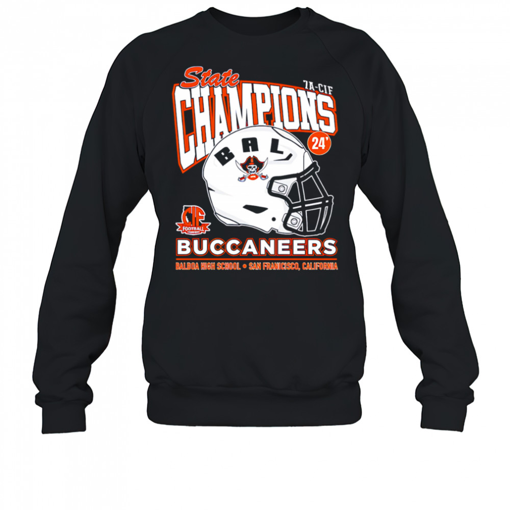 Balboa State Champs Buccaneers helmet shirt Sweatshirt