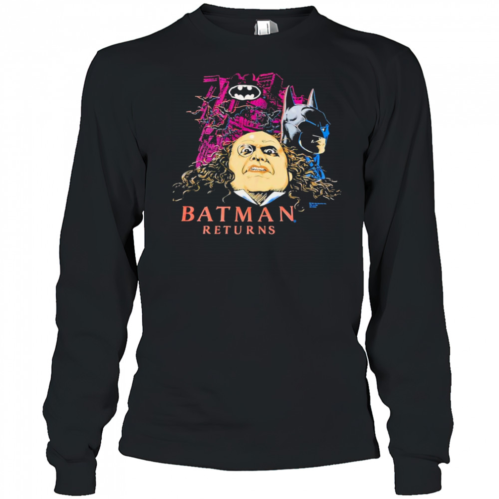 Batman Returns Batman The Penguin graphic shirt Long Sleeved