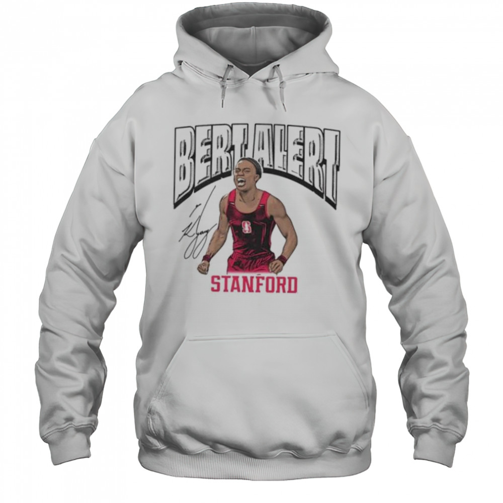 Bert Alert Stanford Cardinal cartoon signature shirt Hoodie