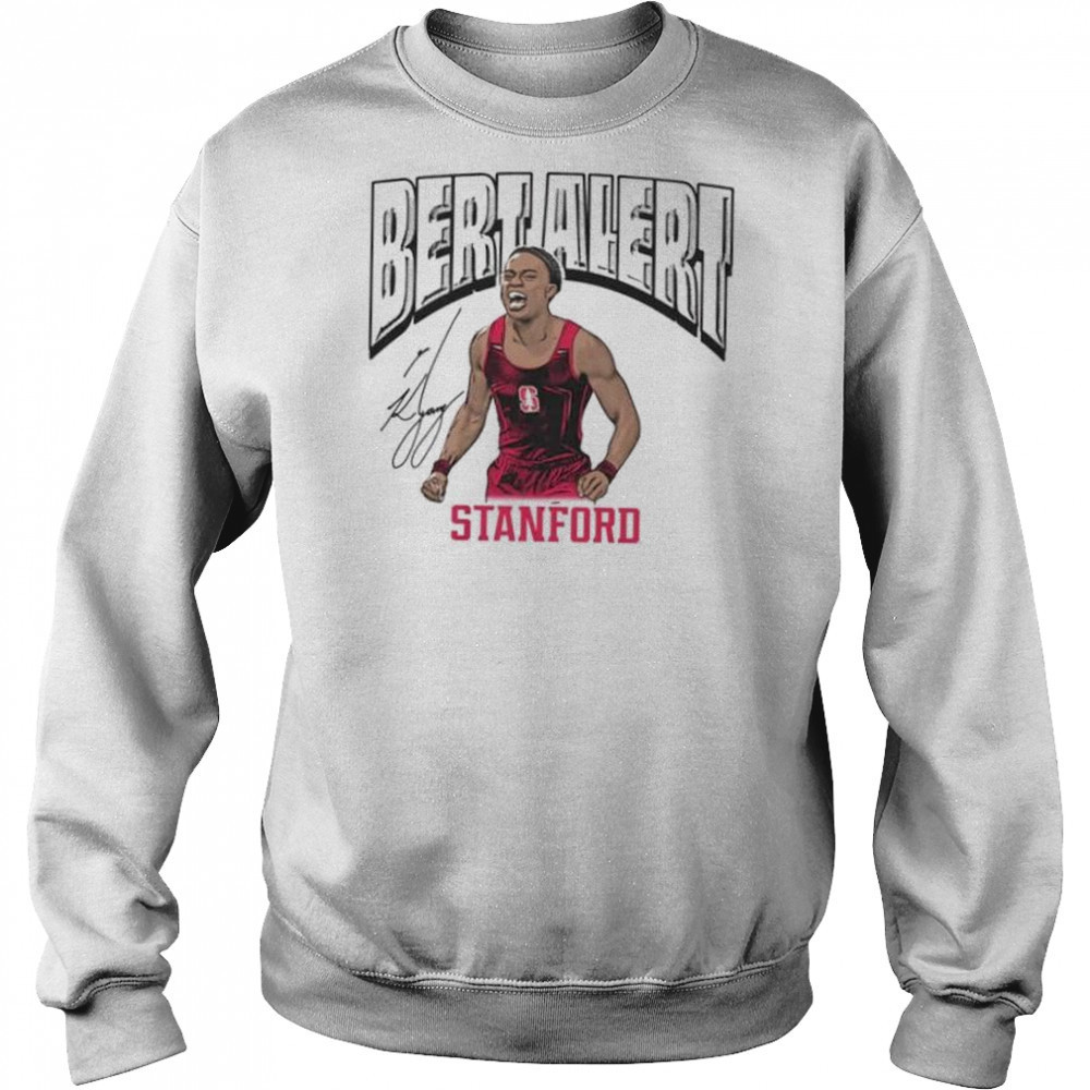 Bert Alert Stanford Cardinal cartoon signature shirt Hoodie