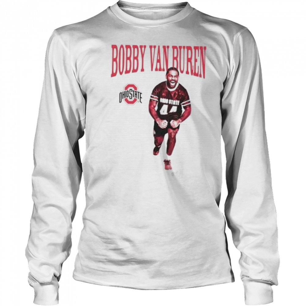 Bobby Van Buren Ohio State Buckeyes illustrated shirt Long Sleeved