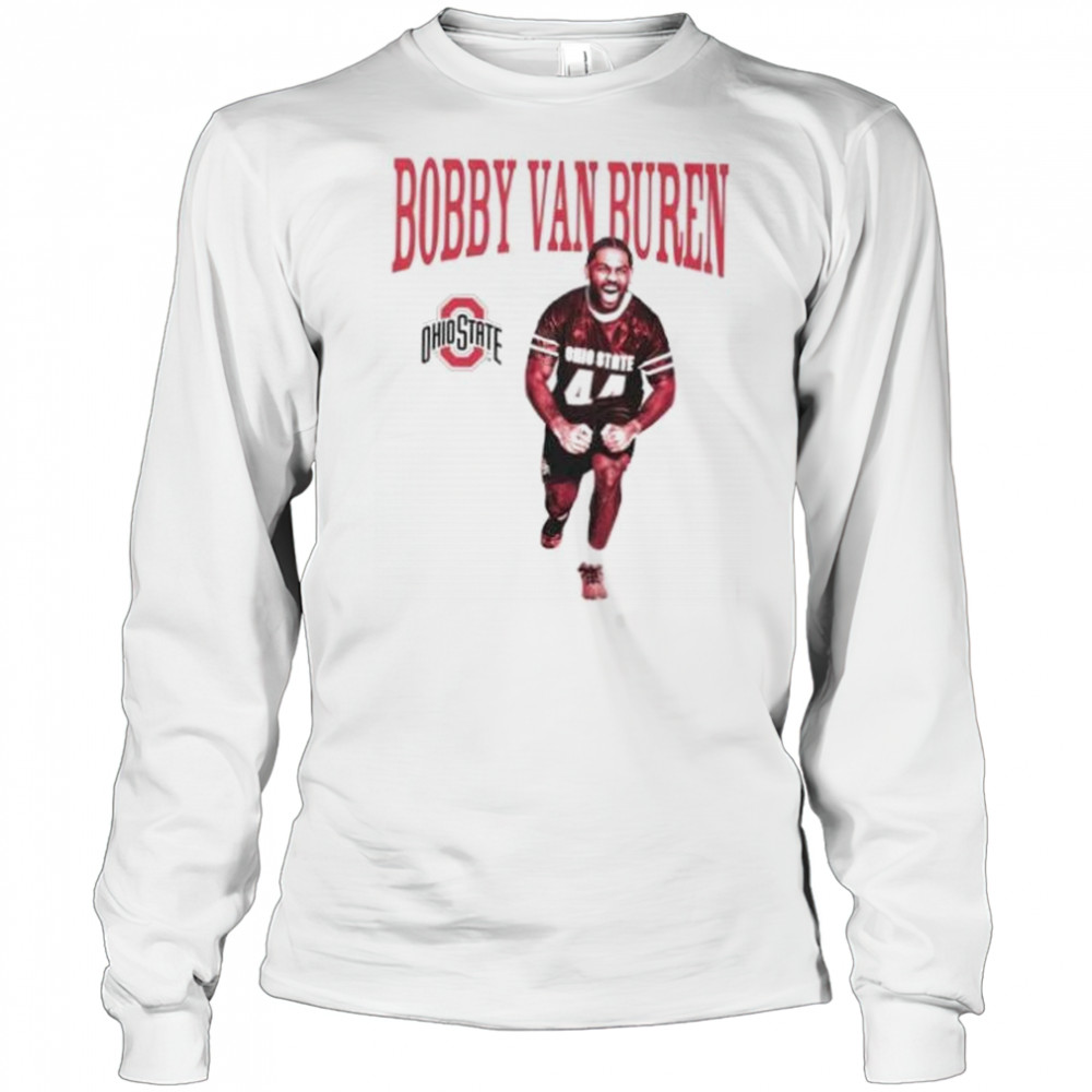 Bobby Van Buren Ohio State Buckeyes illustrated shirt Long Sleeved