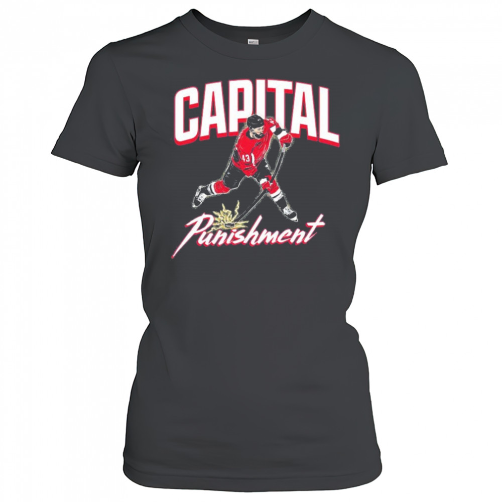 Capital Punishment Tom Wilson Washington Capitals Hockey t-shirt Women's T-shirt