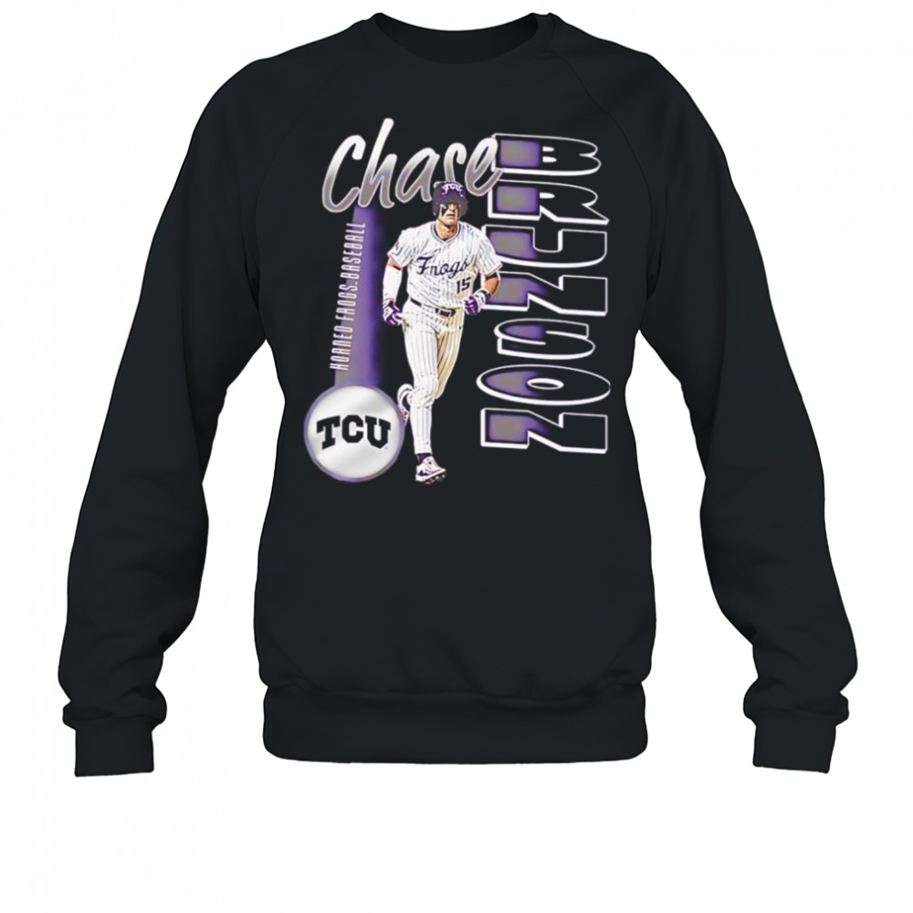 Chase Brunson TCU baseball cartoon shirt Sweatshirt