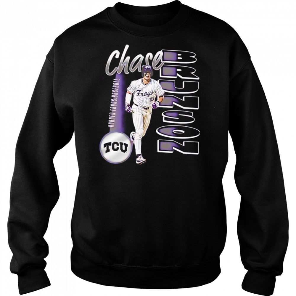 Chase Brunson TCU baseball cartoon shirt Hoodie