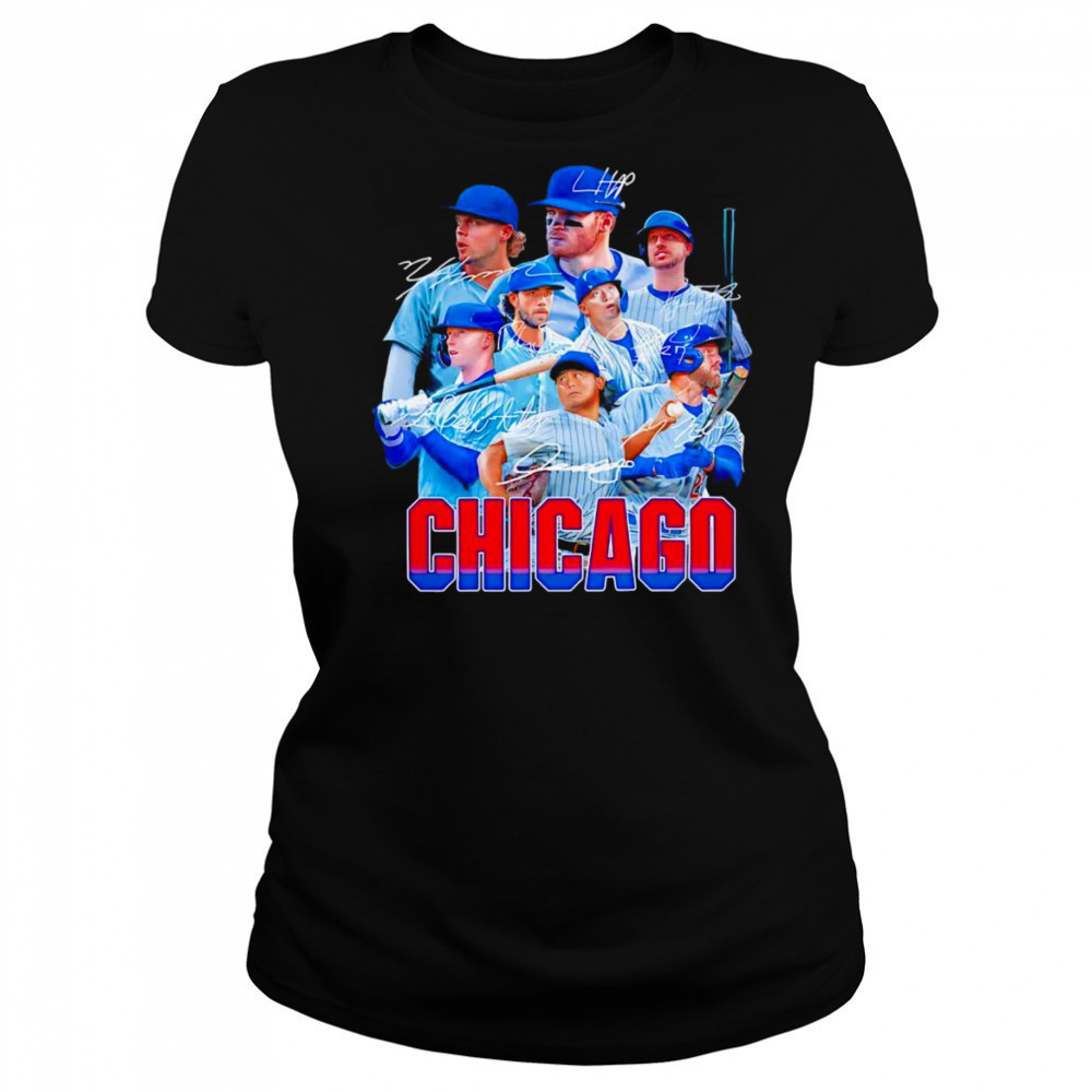 Chicago Cubs players signature series shirt Women's T-shirt