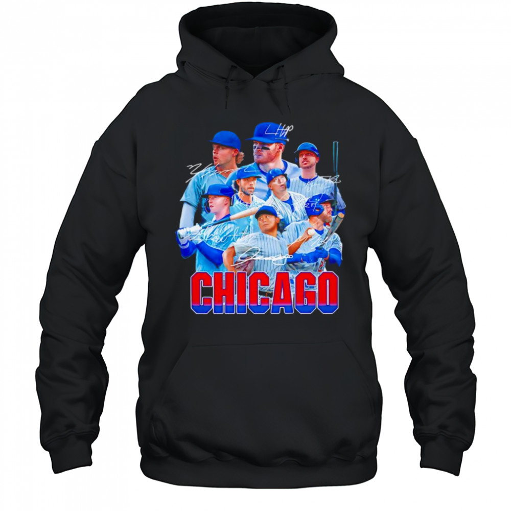 Chicago Cubs players signature series shirt Hoodie