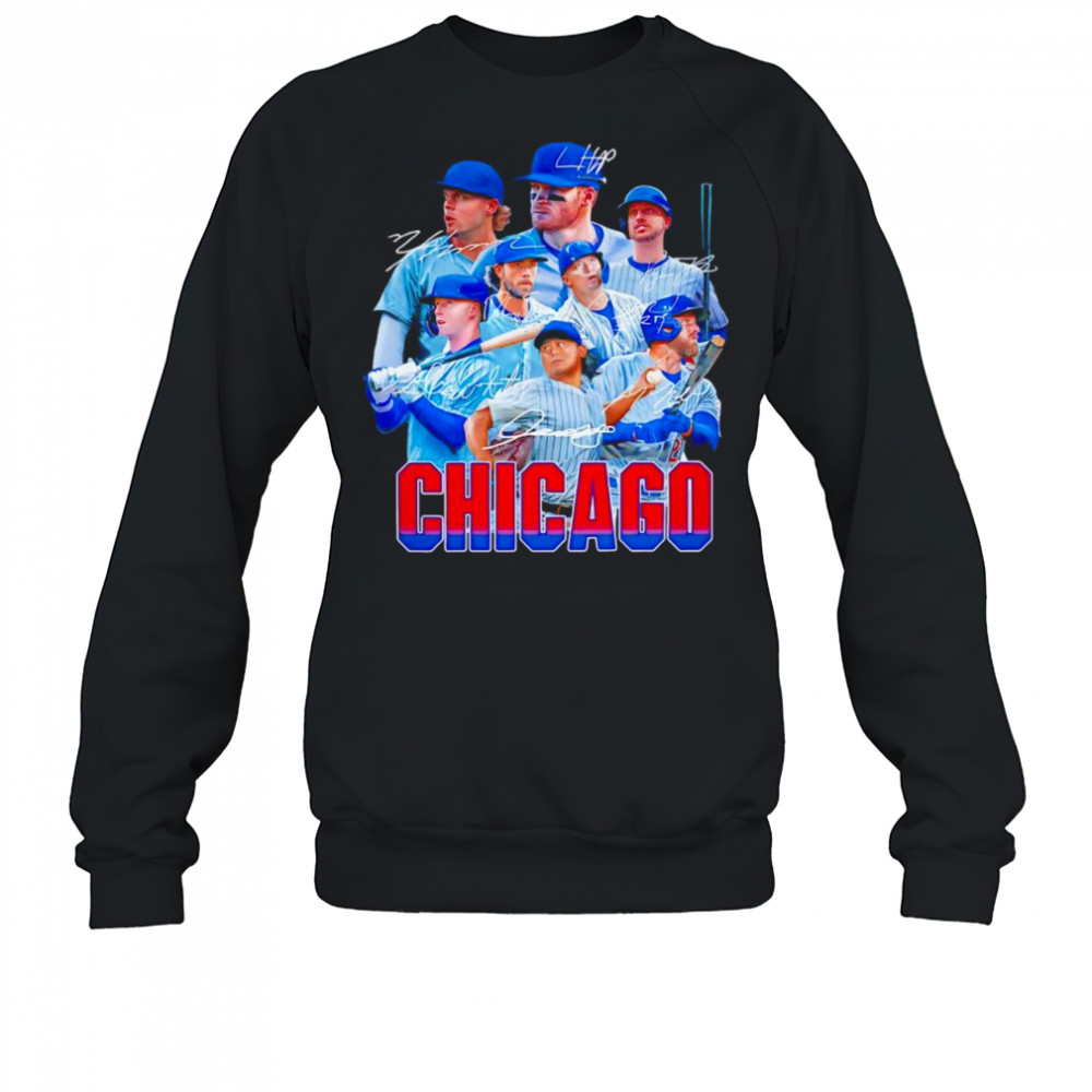 Chicago Cubs players signature series shirt Sweatshirt
