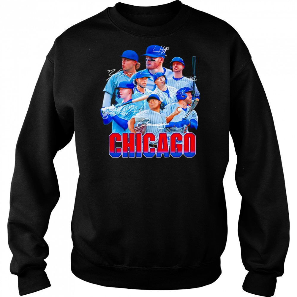 Chicago Cubs players signature series shirt Hoodie