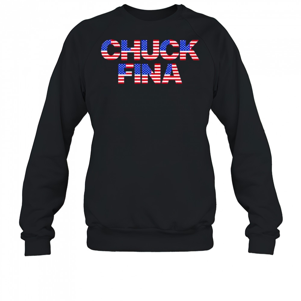 Chuck Fina US flag shirt Sweatshirt