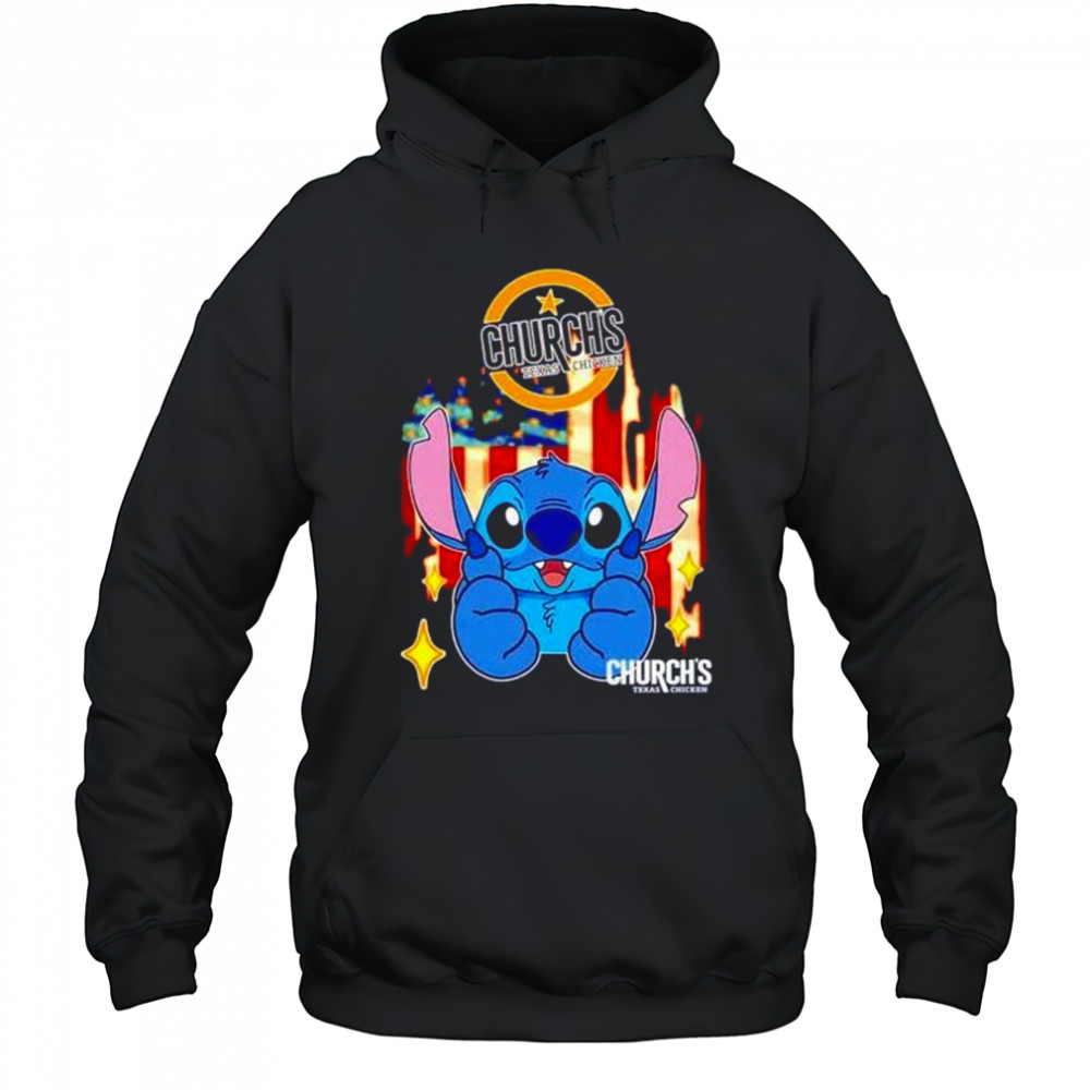 Church’s Texas Chicken Stitch US flag 4th of July shirt Hoodie