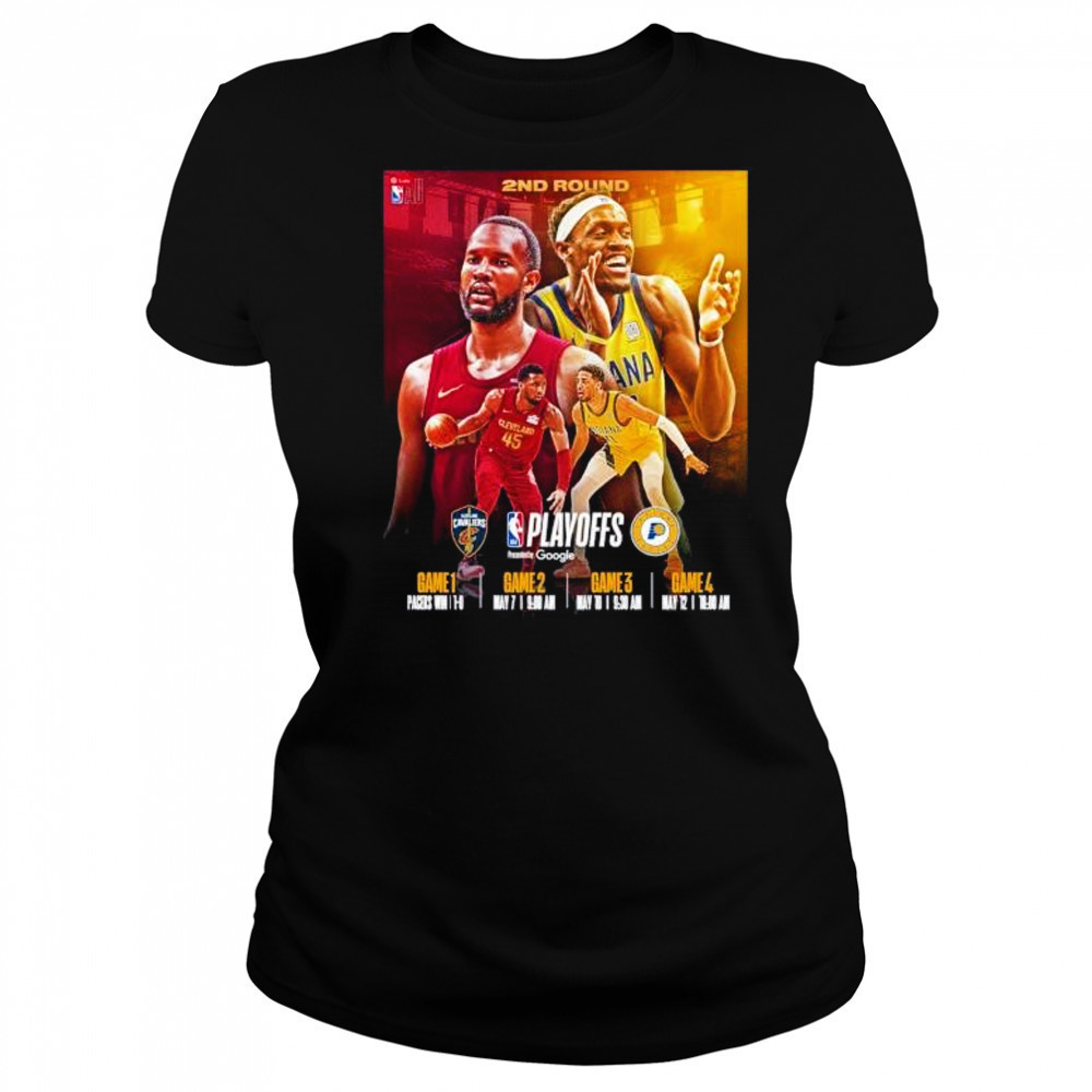 Cleveland vs Indiana Pacers 2nd round 2025 NBA Playoffs shirt Women's T-shirt