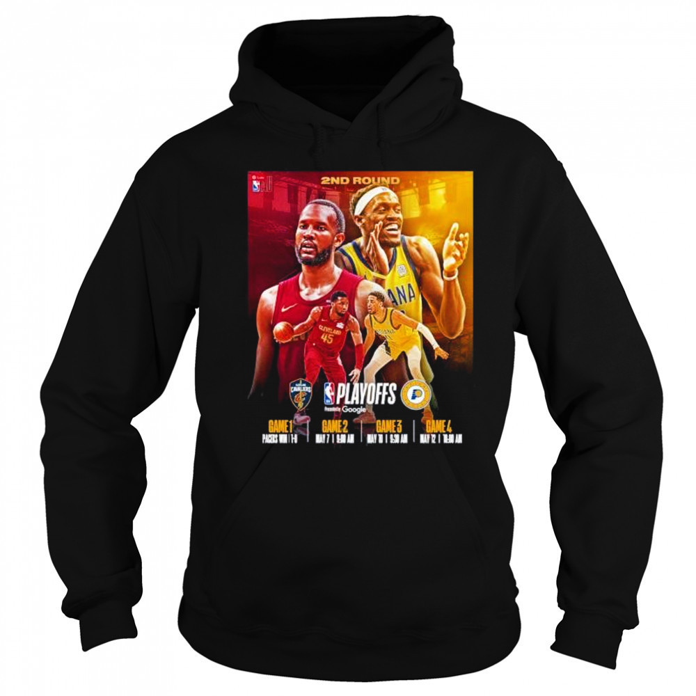 Cleveland vs Indiana Pacers 2nd round 2025 NBA Playoffs shirt Sweatshirt
