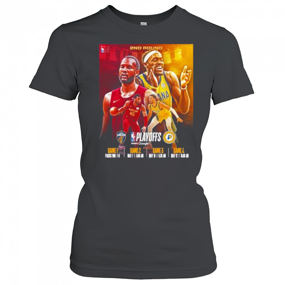 Cleveland vs Indiana Pacers 2nd round 2025 NBA Playoffs shirt Women's T-shirt