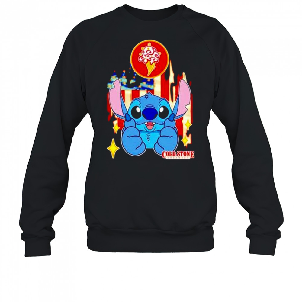 Cold Stone Stitch US flag 4th of July shirt Sweatshirt