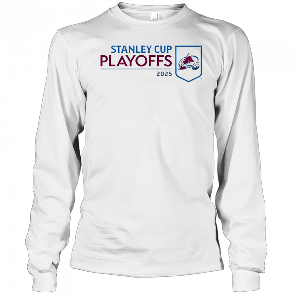 Colorado Avalanche 2025 NHL Stanley Cup Playoffs Champions T-Shirt Long Sleeved