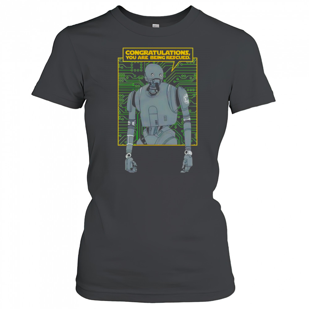 Congratulations you are being Rescued shirt Women's T-shirt
