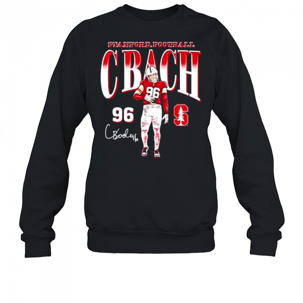 Connor Bachhuber Stanford Cardinal football signature shirt Sweatshirt