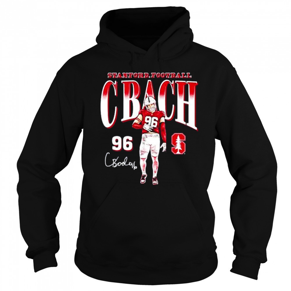Connor Bachhuber Stanford Cardinal football signature shirt Sweatshirt