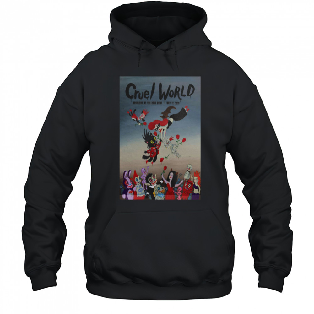 Cruel World Brookside Golf Course Pasadena CA May 17 2025 Tour Shirt Hoodie