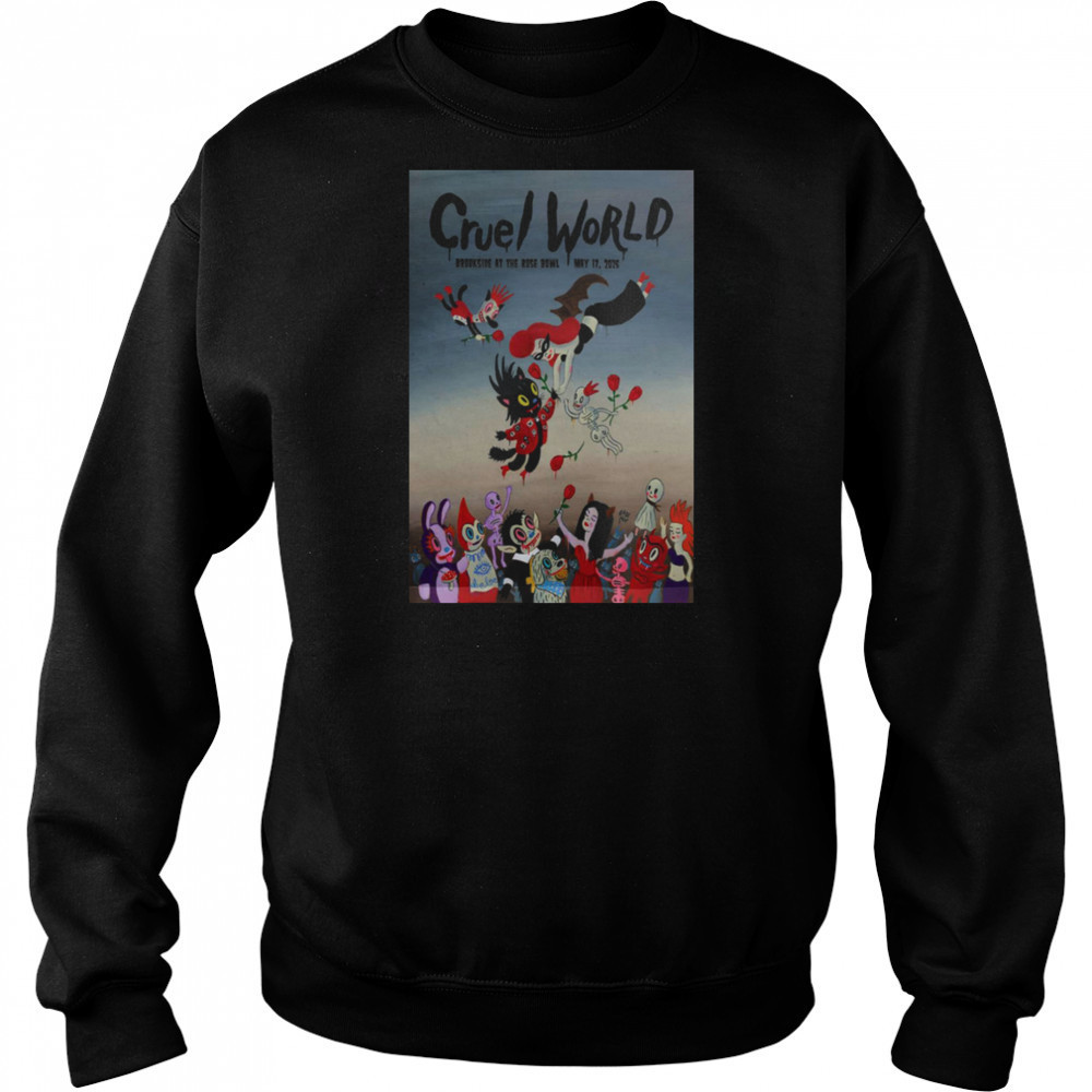 Cruel World Brookside Golf Course Pasadena CA May 17 2025 Tour Shirt Hoodie