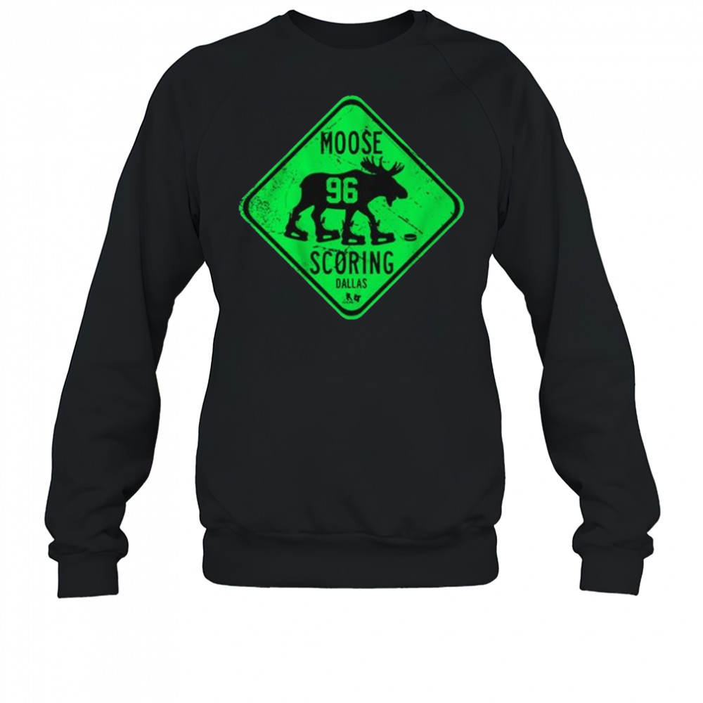Dallas Stars Mikko Rantanen Moose Scoring Sign t-shirt Sweatshirt