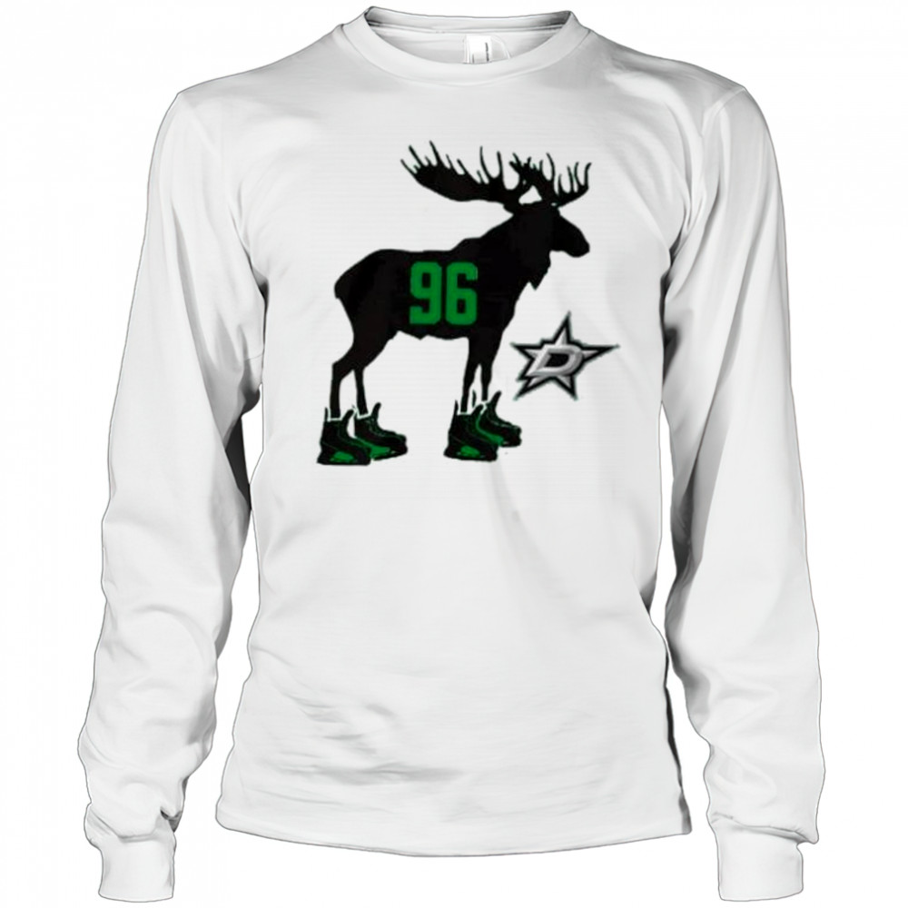 Dallas Stars Mikko Rantanen moose shirt Long Sleeved