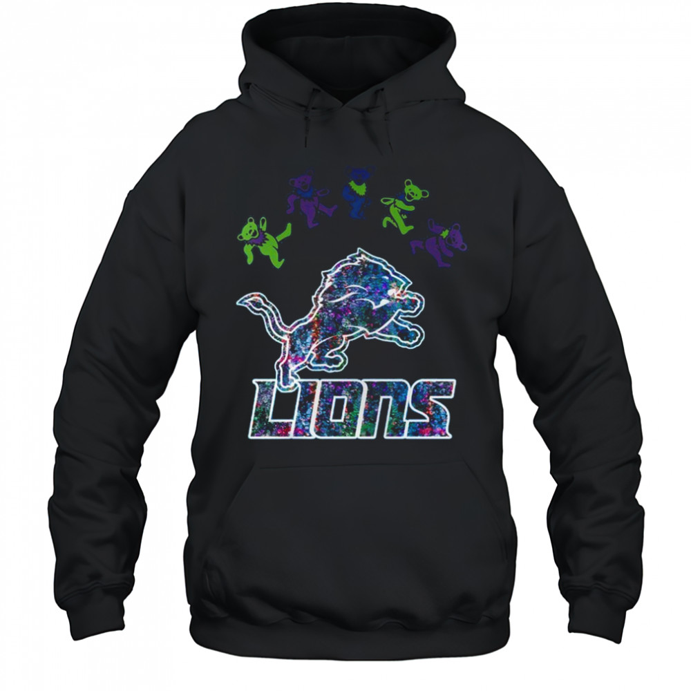 Detroit Lions Grateful Dead Night 60th Anniversary 2025 Shirt Hoodie