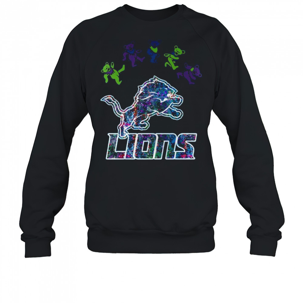 Detroit Lions Grateful Dead Night 60th Anniversary 2025 Shirt Sweatshirt
