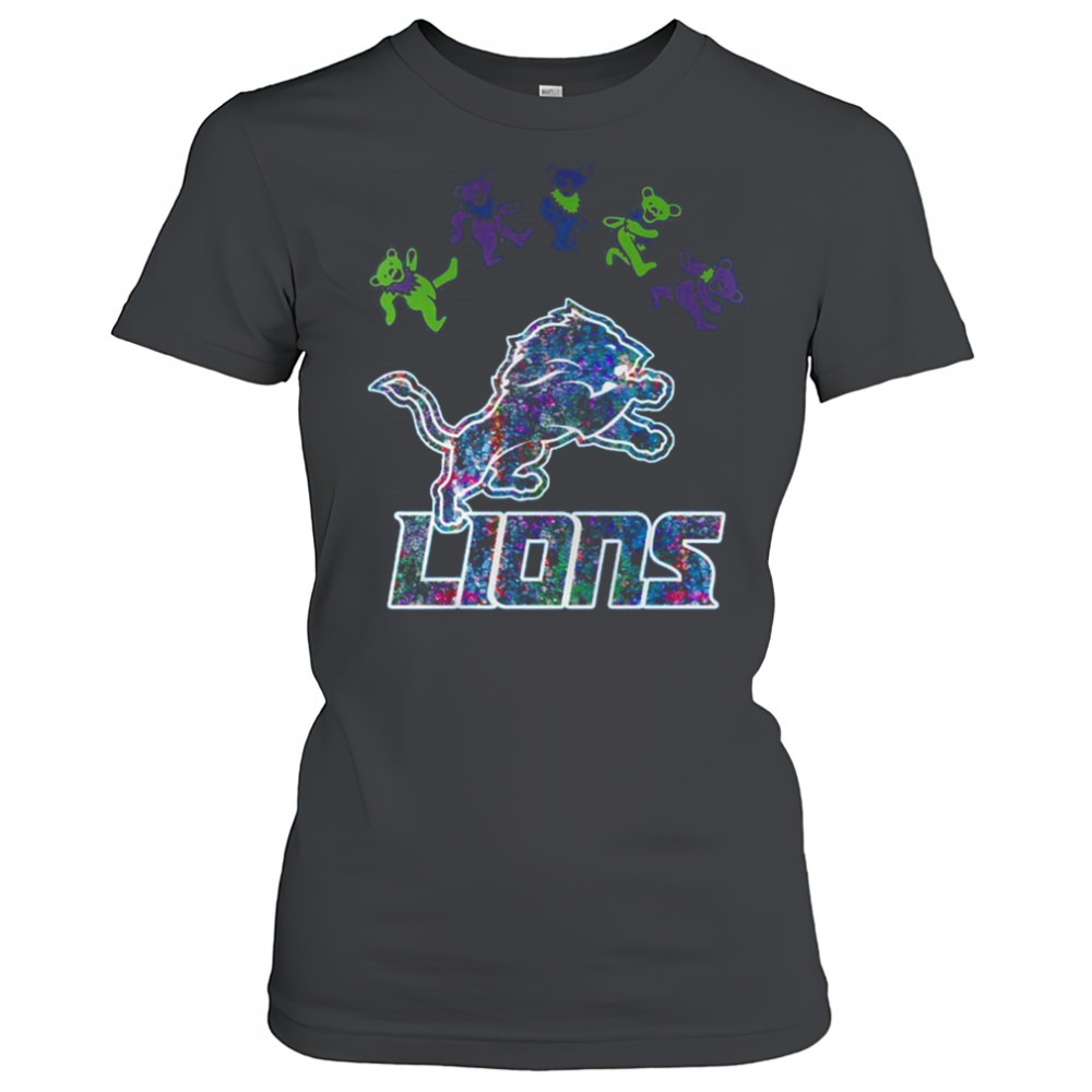 Detroit Lions Grateful Dead Night 60th Anniversary 2025 Shirt Women's T-shirt