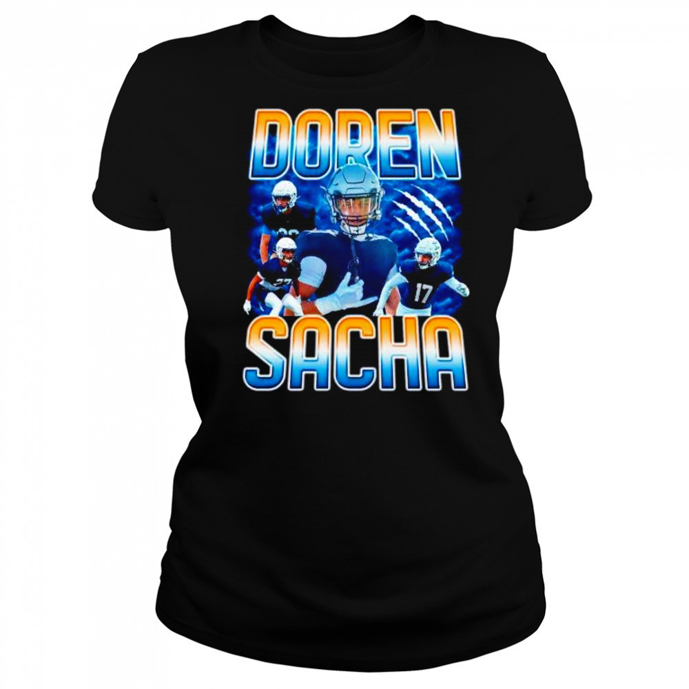 Doren Sacha player collage graphic shirt Women's T-shirt