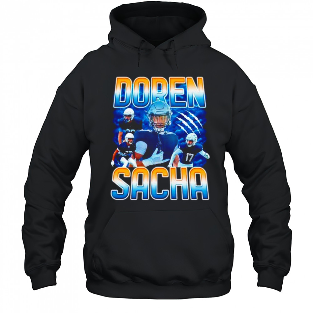 Doren Sacha player collage graphic shirt Hoodie