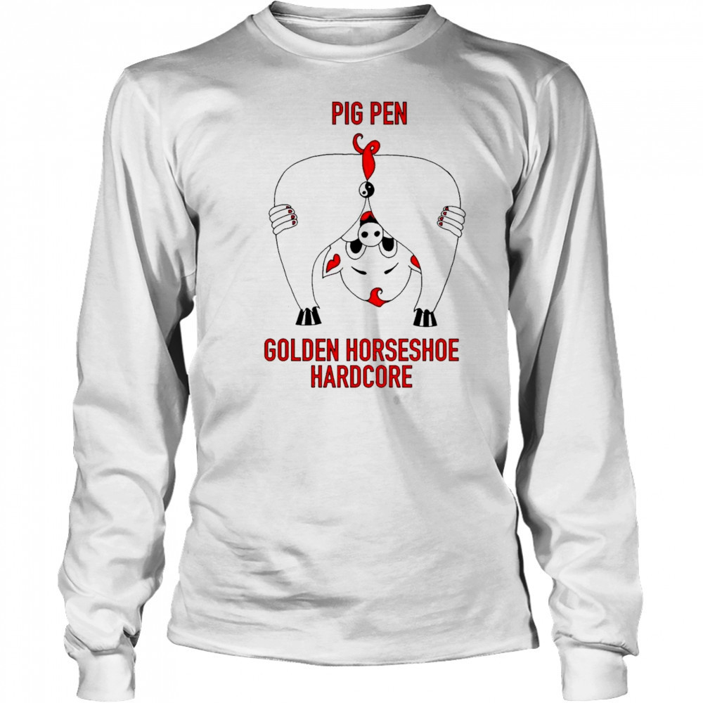 Down Right Pig Pen Pig Pen Ringer Shirt Long Sleeved