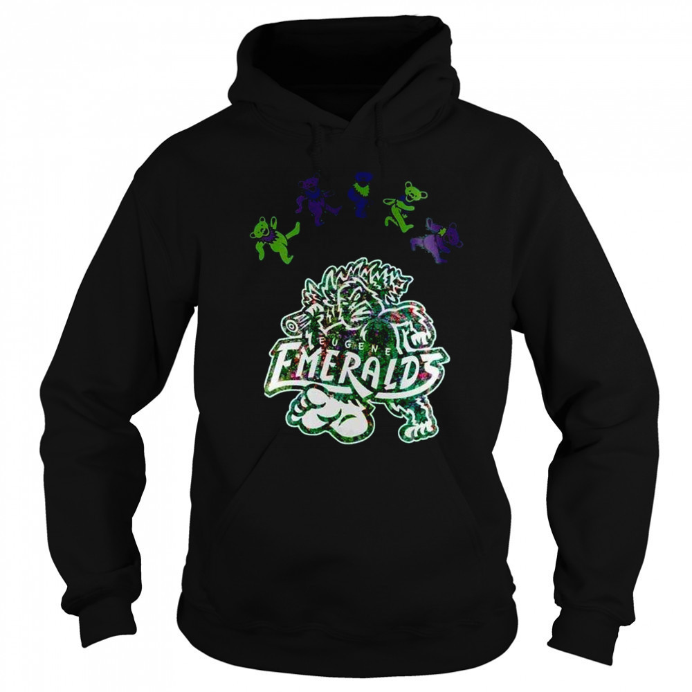 Eugene Emeralds Grateful Dead 60th Anniversary 2025 Baseball Shirt Sweatshirt