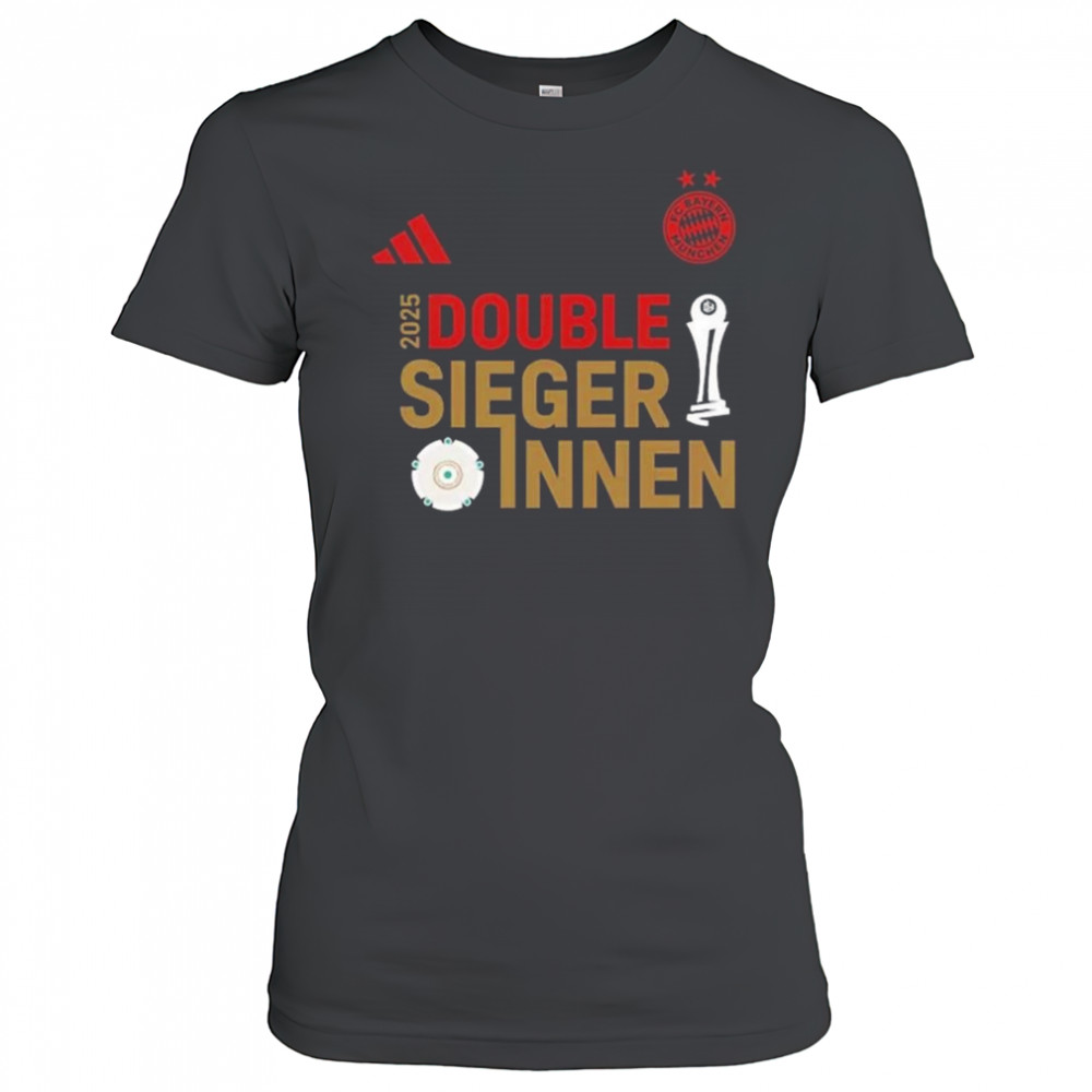 FC Bayern Munich Deutscher Meister 2025 Double Siegerinnen Shirt Women's T-shirt