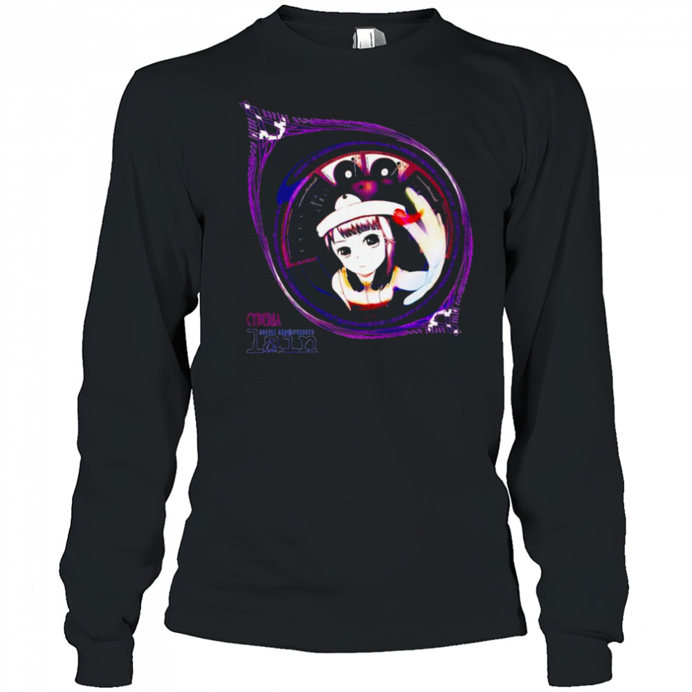 Fisheye Cyberia Serial Experiments Lain shirt Long Sleeved