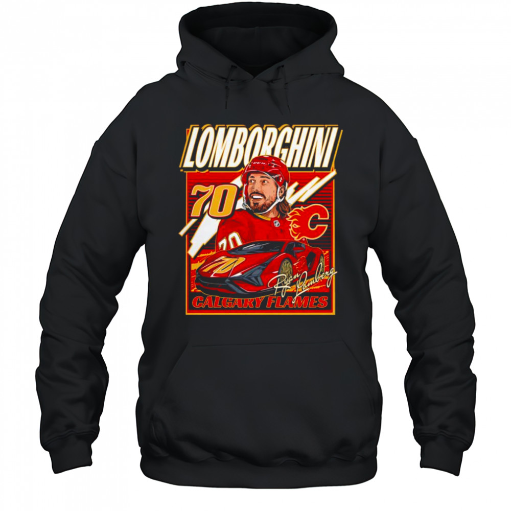 Flames Lomborghini Calgary Flames shirt Hoodie