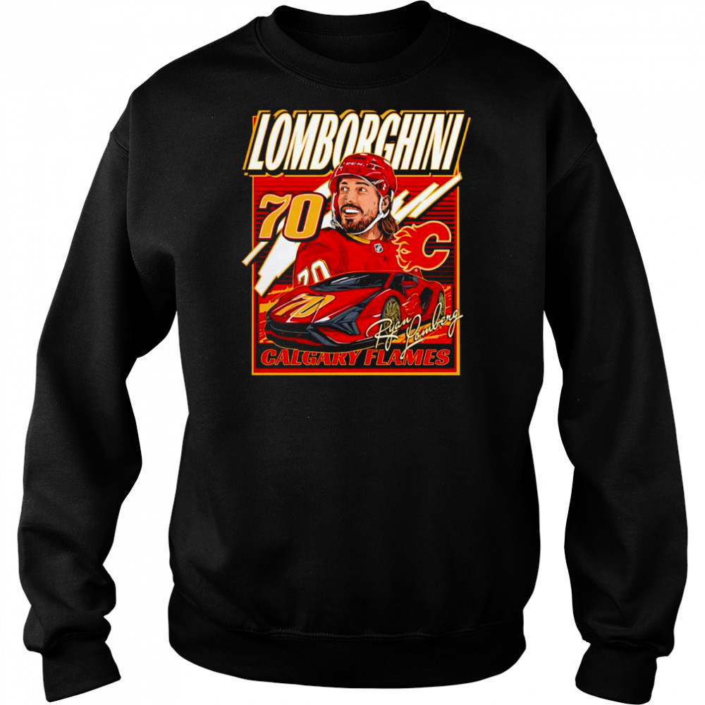 Flames Lomborghini Calgary Flames shirt Hoodie