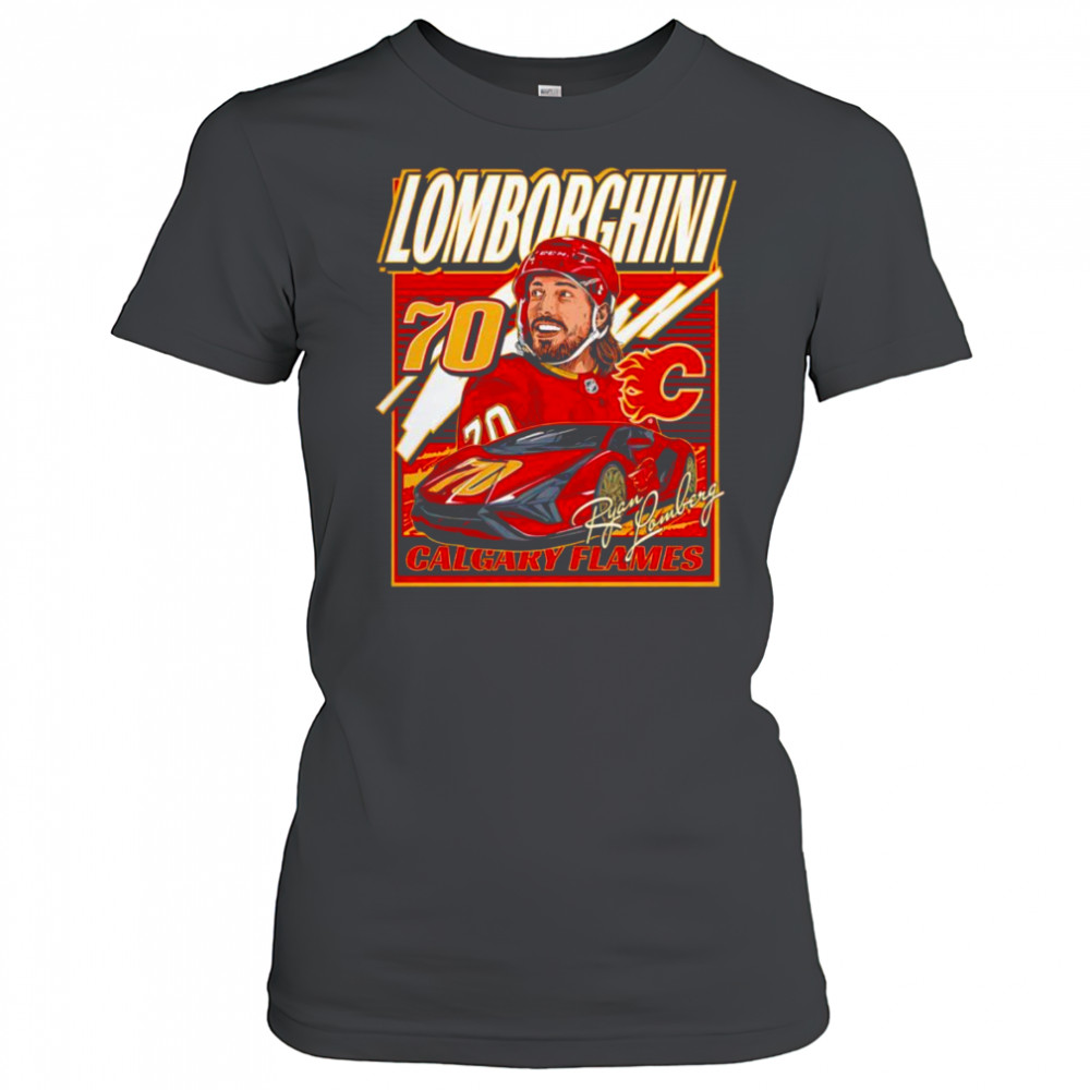 Flames Lomborghini Calgary Flames shirt Women's T-shirt